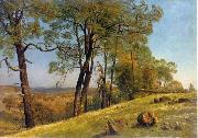 Albert Bierstadt Landscape, Rockland County, California oil